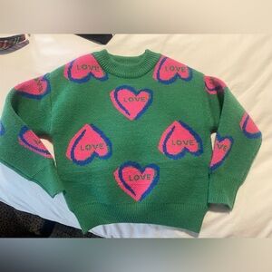 Lola + The Boys Heart Sweater